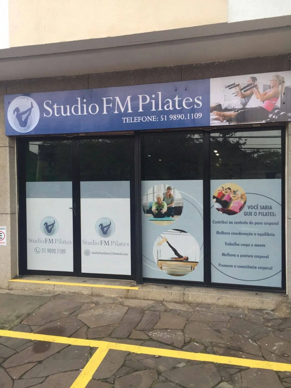 Fachada do Studio FM Pilates